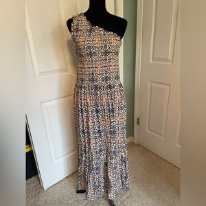 NWT - Knox Rose One Shoulder Midi Dress - Size Large